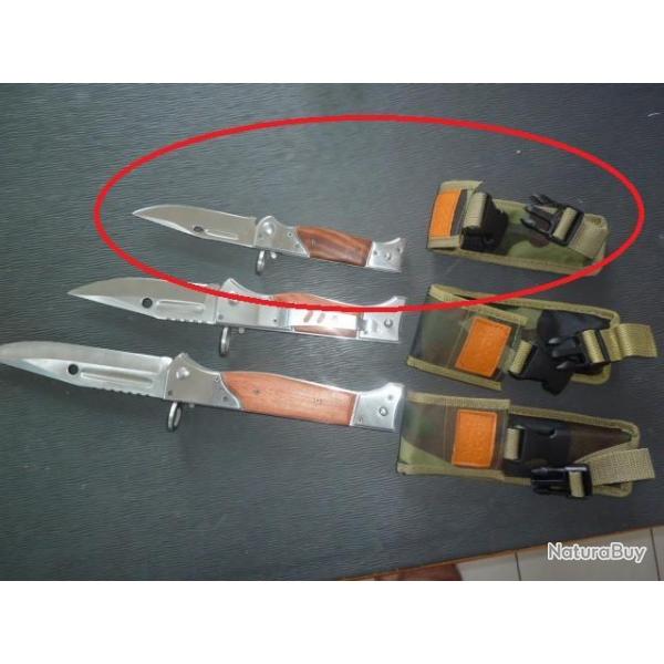 couteau pliant - Couteau de Poche Tactique Kandar AK47 - lot de x3 couteaux