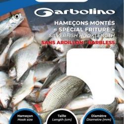 HAMECONS MONTES GARBOLINO SPECIAL FRITURE SANS ARDILLON PAR 10 Taille 20 0.10mm