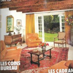 art et décoration ,la maison de marie claire et maison et travaux 5 revues vintage décoration 80-90