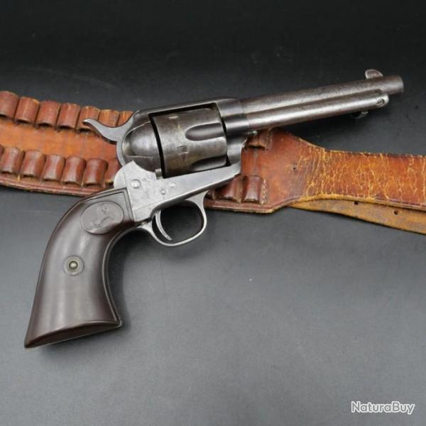 Colt Peacemaker Single Action Army calibre 44-40Six Shooter provenance Texas Fabrication 1893