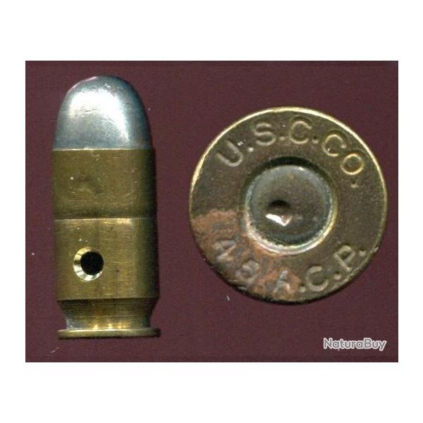 .45 ACP USA  - priode guerre guerre 14-18 - Marquage :  U.S.C.CO. 45 A.C.P.