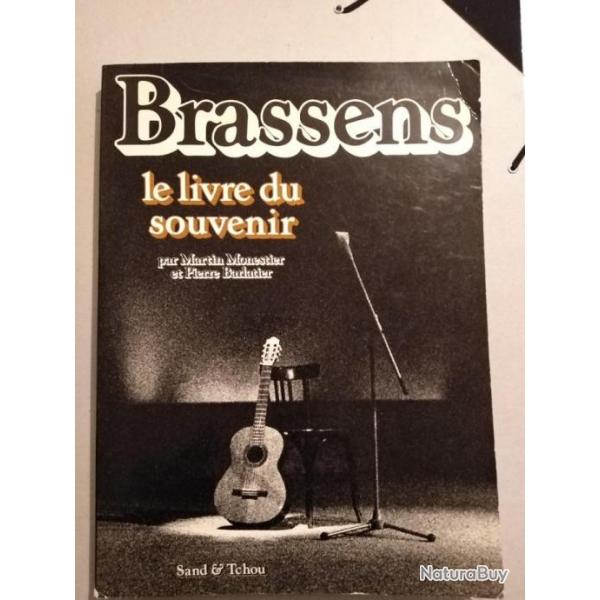 Brassens, le livre du souvenir. dition originale.