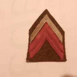 insigne de bras/galon/grade caporal chef parachutiste infanterie de marine
