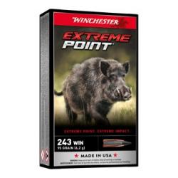 Munition Winchester Extreme Point 243win 95gr 6.16G PAR 20