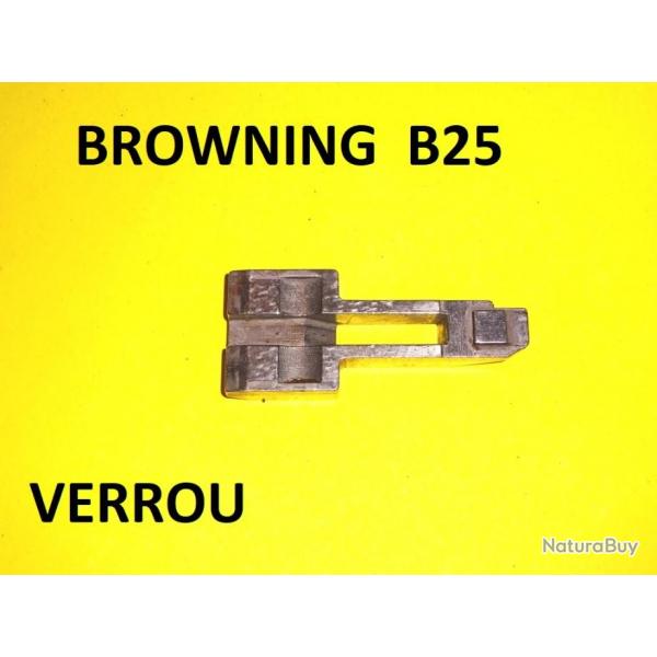 verrou fusil BROWNING B25 B 25 DOUBLE DETENTE - VENDU PAR JEPERCUTE (R199)