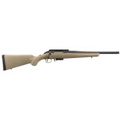 CARABINE RUGER AMERICAN RANCH RIFLE CAL.300BLK 10CPS 46CM FDE 5/8-24 + FREIN BOUCHE ASE