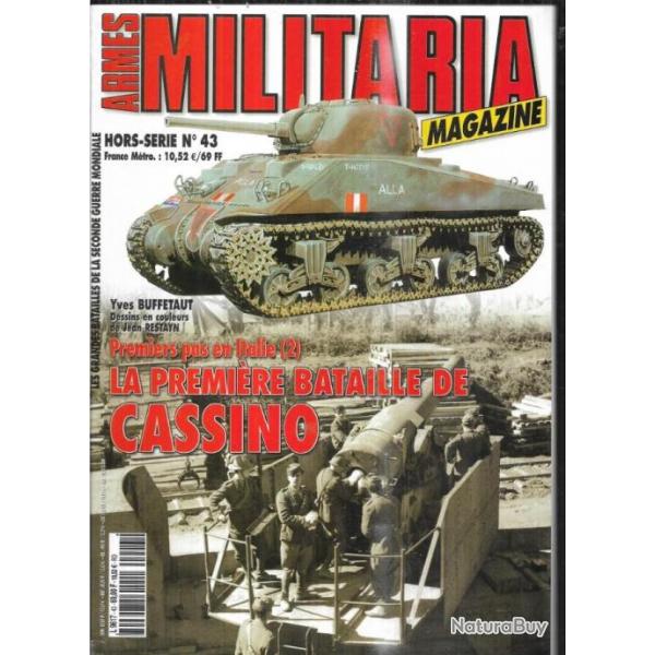 Militaria Magazine Hors srie 43 premiers pas en italie 2 bataille de cassino