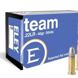 MUNITION BALLE ELEY CAL.22 TEAM 40GR PAR 50