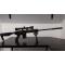 petites annonces chasse pêche : carabine PALLAS BA-15 noir + Silencieux + Bipied + lunette de tir