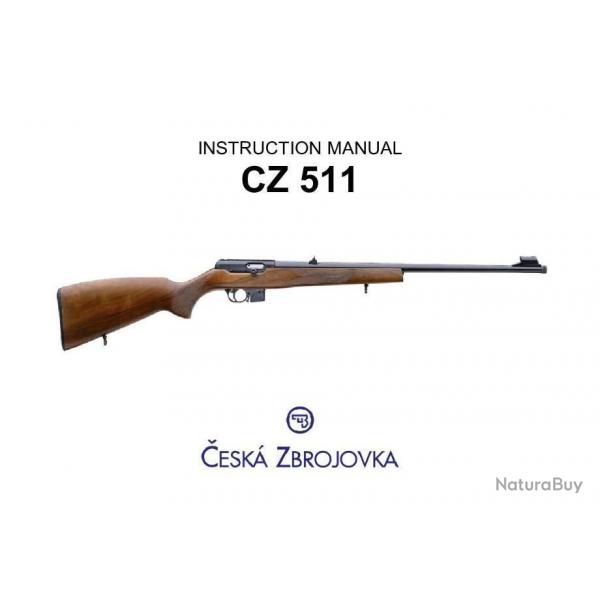 notice carabine BRNO CZ 511 (envoi par mail) CZ511 - VENDU PAR JEPERCUTE (m1490)