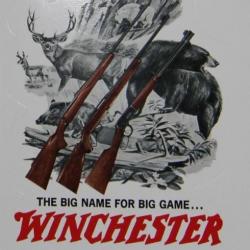 Winchester  " The Big Name For Big Game "  (Autocollant d'importation)