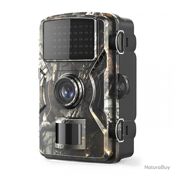 Camra de Chasse  Vision nocturne infrarouge tanche 12mp Active Mouvement + Carte SD 64G