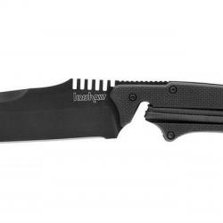 Kershaw Whiplash Fixed Blade with Built-In Parachute Cord Lanyard