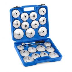 Cloches filtre à huile coffret de clés de vidange (21 cloches filtre à huile, douille pour clé à cl