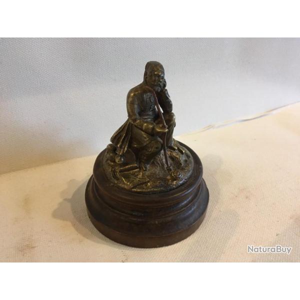 un soldat (artillerie) en bronze de la guerre de crime