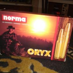 1 Boite Neuve de 20 Norma Oryx en 270Win. 150 grains 9,7gr