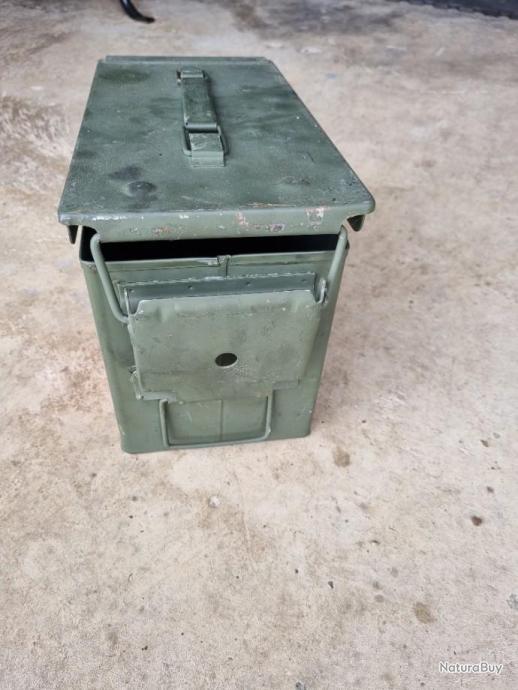 Caisse de Rangement Militaire Acier Robuste - Organisation Matériel