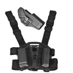 Holster droitier P226 thermo moule a retention noir