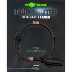 Leader Korda Dark Matter Leader Heli Safe 40Lb Weed 1 m 40 lb
