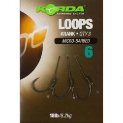 Bas De Ligne Korda Loop Rigs T6 Krank 18 Lb N°6 18 lb