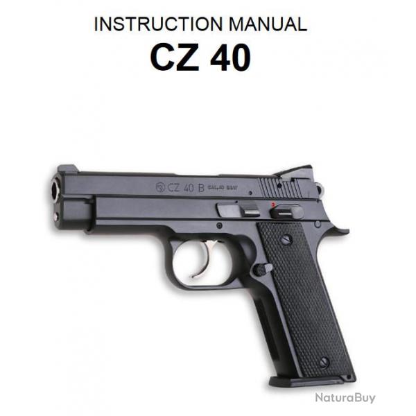 Manuels CZ40 et CZ40P