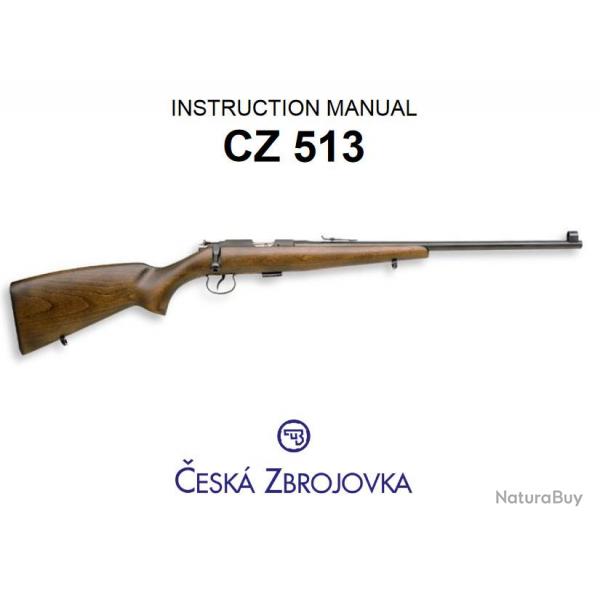 Manuel carabine CZ 513