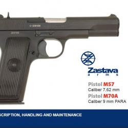 Manuel CZ Pistol M57 / M70A