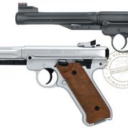 Pistolet à air comprimé 4,5 mm RUGER MARK IV (3 Joules max) Noir