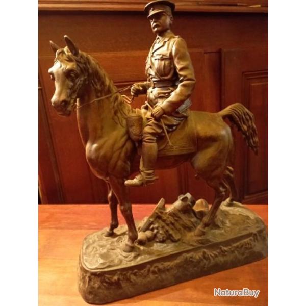 Rgule du gnral Pershing  cheval ,U.S WW1.