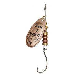 CUILLERE HAMECON SIMPLE SINGLEHOOK SPINNER SINKING Copper Taille 2