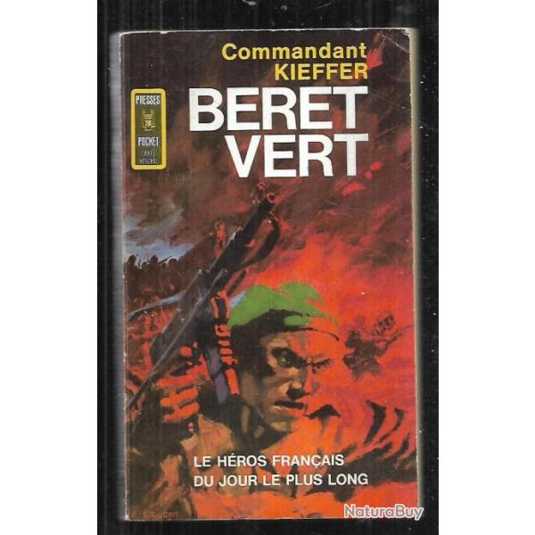 beret vert  presses pocket commandant kieffer