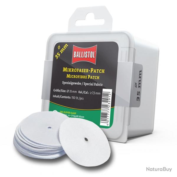 BALLISTOL Microfibre Patch round  35 mm
