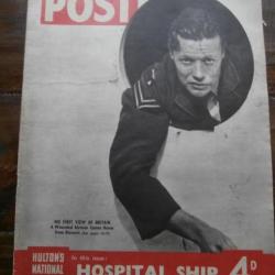 Picture POST - Vol 19 No 1 -Hulton's National Weekly 3 April 1943 - WW2 - Inside The Hospital Ship