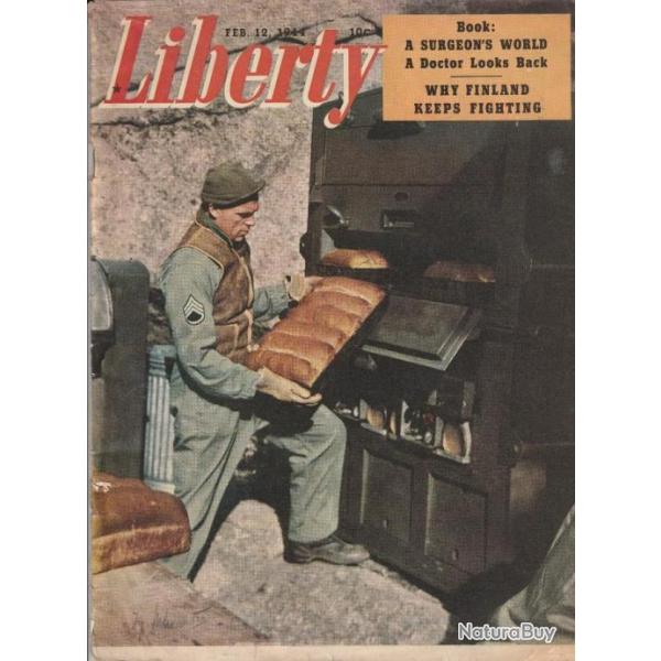 Liberty Magazine - 12 February 1944 - WWI