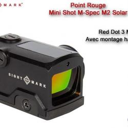Point Rouge Sightmark Mini Shot M-Spec M2 Solar - 3 MOA