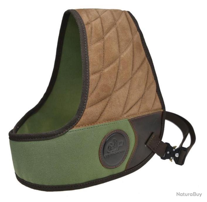 Épaulière Anti-choc Noire - Pour Tir, Photographie, Sport - En Polyester Confortable
