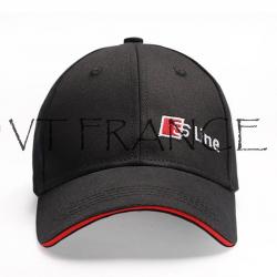 Casquette AUDI S LINE Automobiles, Couleur: Noir Black
