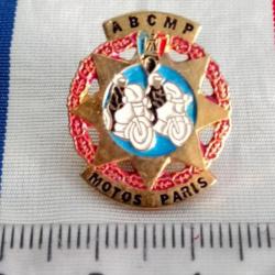 pin's motards de la police (ABCMP MOTOS PARIS )