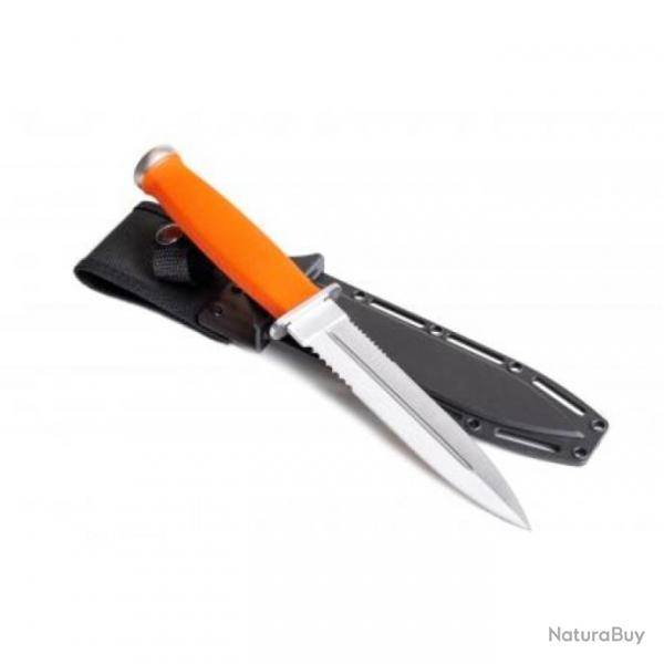 Couteau  saigner sanglier NeverLost 16.2 cm / Orange - 16.2 cm / Orange