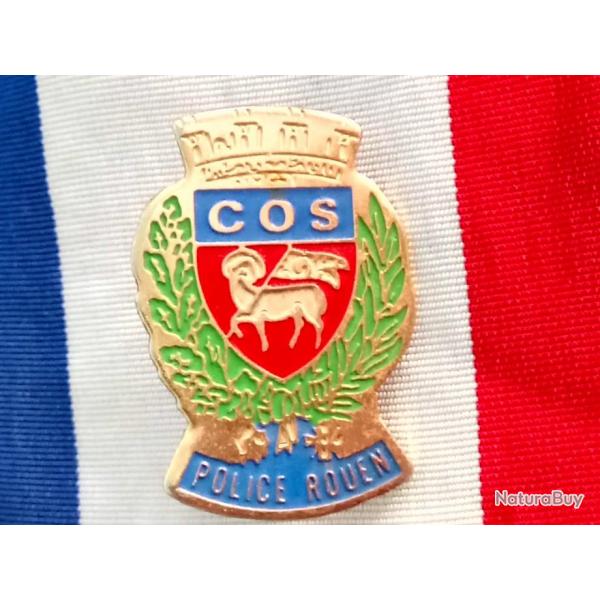 pin's ROUEN COS police de Rouen