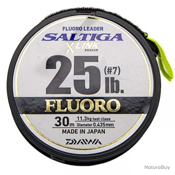 Daiwa Saltiga X Link Fluorocarbon Leader 25lb
