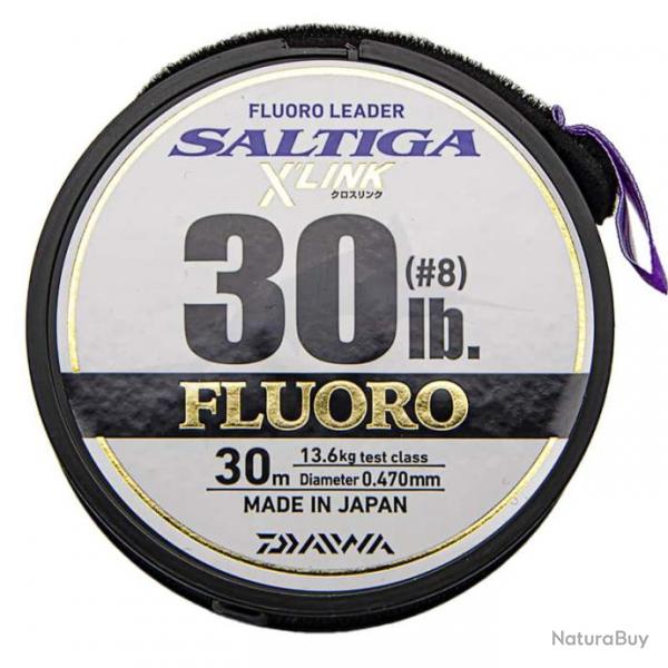 Daiwa Saltiga X Link Fluorocarbon Leader 30lb