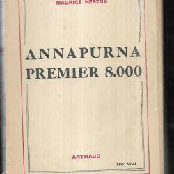 annapurna premier 8000 par maurice herzog montagne , himalaya