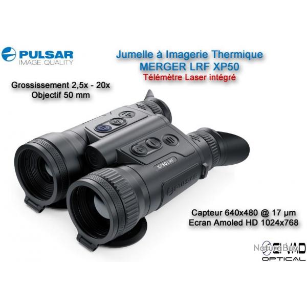 Jumelle PULSAR  imagerie thermique MERGER LRF XP50