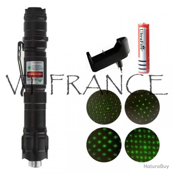 Pointeur Laser Waterproof Rechargeable, Couleur: Vert