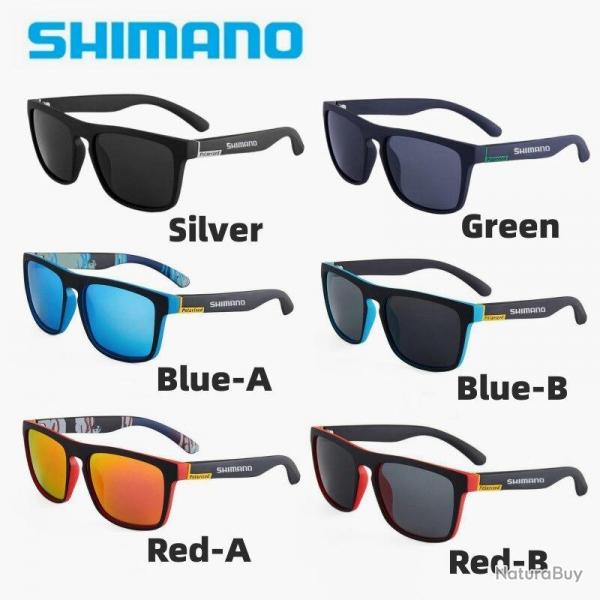 Lunettes Soleil Polarisee SHIMANO, Couleur: Green