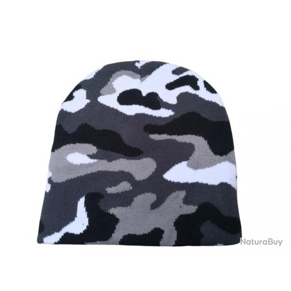 Bonnet camouflage urbain - 100 % acrylique - Taille unique - sk1