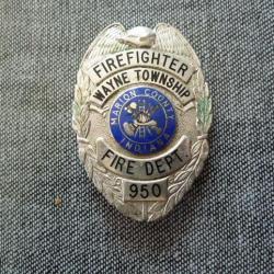 badge pompier securite americain #1