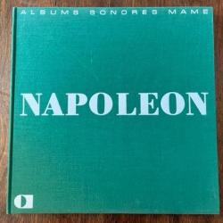 Livre Album sonore, NAPOLEON 1er, discours à ses soldats, chansons et musiques Napoléoniennes.
