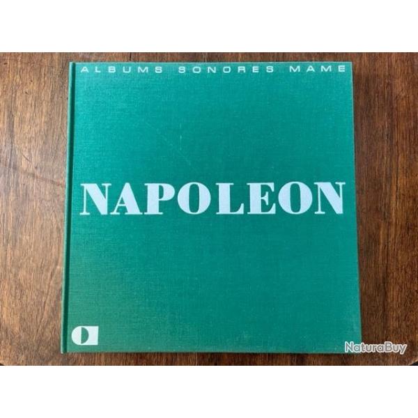 Livre Album sonore, NAPOLEON 1er, discours  ses soldats, chansons et musiques Napoloniennes.